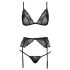 Kusbare - lingerieset (zwart) - L/XL