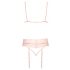 Kissable - kant lingerie set (roze)