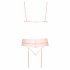 Kissable - kant lingerie set (roze)