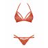 Obsessive 838-SET-3 - kanten bh-set (rood)