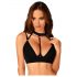 Obsessive Brasica - halter bh (zwart) - M/L