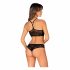 Obsessive K103 - elastisch open net set (zwart) - S-L