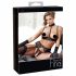 Abierta Fina - Stoute kant - lingerie trio - 80B/M