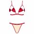 Obsessive Rubinesa - pikant lingerie set (rood)