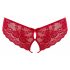 Cottelli - Open string met strikje (rood)