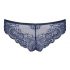 Obsessive Auroria - Bow-embroidered Women's Panties (Blue)  - L/XL