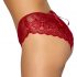 Cottelli - open kanten slip (rood)