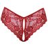 Cottelli - open kanten slip (rood) - M