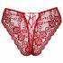 Cottelli - open kanten slip (rood) - M