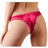 Cottelli - parels open bloemenstring (rood) - XL