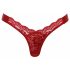 Cottelli - string met strik achter (rood)