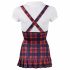 Cottelli - Plaid schoolgirl jurk