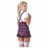 Cottelli - Plaid schoolgirl jurk - L