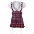 Cottelli - Plaid schoolgirl jurk - L