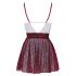 Cottelli - schoolgirl kostuum (rood-wit) - M