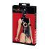 Bad Kitty - open body met hoofdmasker (zwart) - L