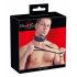 Bad Kitty - Spijker- en Studhalsband met Leash (Zwart)