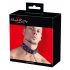 Bad Kitty - Spijker- en Studhalsband met Leash (Zwart)