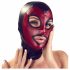 Bad Kitty - glanzende zuigmasker - zwart-rood (S-L)