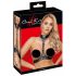 Bad Kitty - Lederlook harnas met D-ringen (zwart)