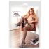 Cottelli - Dichte fishnet stay-ups (zwart) - L