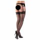 Cottelli - Net panty - met kant en veters