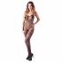 NO:XQSE - Kant met gaten bodystocking - zwart (S-L)