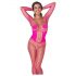 Cottelli - visnet catsuit (roze) - S-L