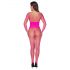 Cottelli - visnet catsuit (roze) - S-L