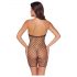 Cottelli - netstof open body (zwart) - S-L