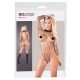 NO:XQSE - lange mouwen net bodysuit - zwart (S-L)