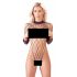 NO:XQSE - lange mouwen net bodysuit - zwart (S-L)