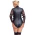 Cottelli Bondage Plus Size - kanten body (zwart) - 2XL