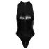 Noir - body met slangenhuidprint (zwart) - L