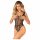 Obsessive B336 - doorzichtige open net body (zwart) - S-L