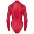 Cottelli - body met slangenhuidpatroon (rood) - M