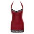 Cottelli - glanzende minijurk (rood) - M