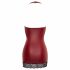 Cottelli - glanzende minijurk (rood) - M