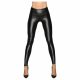 Noir - lange, glanzende legging (zwart) - M