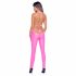 Cottelli Party - jumpsuit met diep uitgesneden rug (roze)