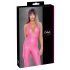 Cottelli Party - jumpsuit met diep uitgesneden rug (roze) - M