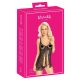 Kusbaar - open babydoll (zwart) - L/XL