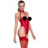 Black Level - open halter body (rood)