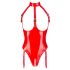 Black Level - open halter body (rood) - XXL