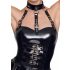 Black Level - body met halsband (zwart) - M