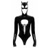 Zwarte Fluweel - Batwoman Body (zwart, lange mouwen) - M