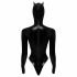 Zwarte Fluweel - Batwoman Body (zwart, lange mouwen) - M