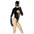 Zwarte Fluweel - Batwoman Body (zwart, lange mouwen) - M