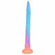 OgazR XXL Aal - fluorescerende anale dildo - 47 cm (roze)