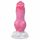 Animalorny Bulldog - hond penis dildo - 17cm (roze)